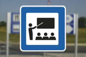 M123 Skole videregående uddannelse og lign. Seri Q Sign