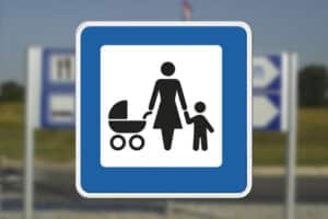 M125 Vuggestue - børnehave og lignende Seri Q Sign