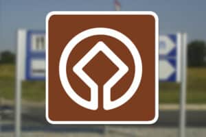 M53 UNESCO Verdensarvsmonument Seri Q Sign