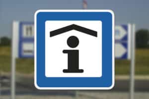 M61.1 Information, indendørs Seri Q Sign