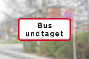 UC20.4 Bus undtaget Seri Q Sign