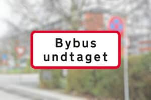 UC20.5 Bybus undtaget Seri Q Sign