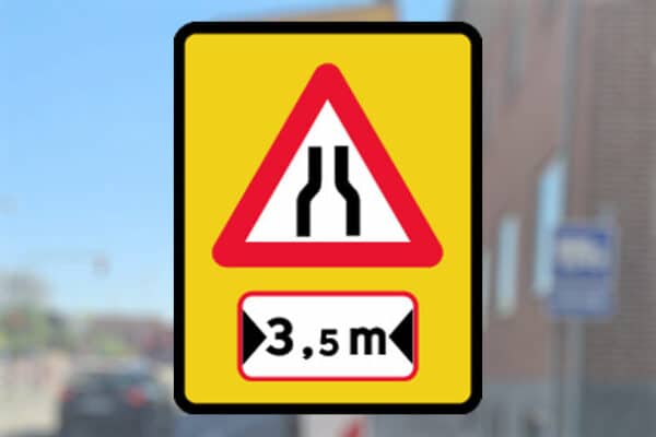 A43.1.1 skilt Seri Q Sign