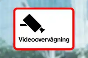Overvågningsskilte