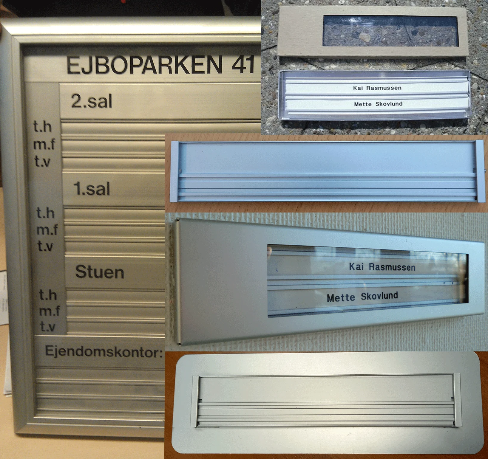 Seri Q Sign Dymoflex eksempler