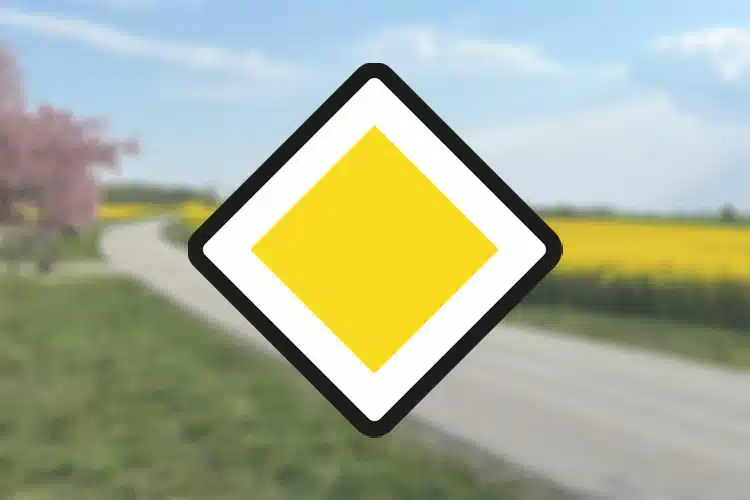 Seri Q Sign B16-Hovedvej