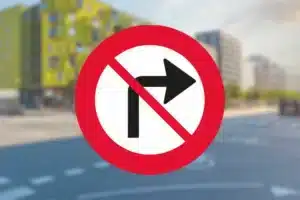 Seri Q Sign C11-1-Højresving-forbudt