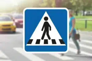 Seri Q Sign E17-V-Fodgængerfelt