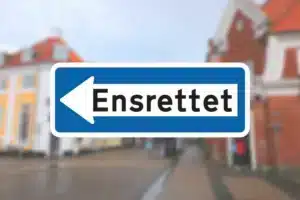 Seri Q Sign E19-1-Ensrettet-V