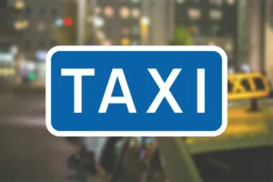 Seri Q Sign E32-Taxiholdeplads