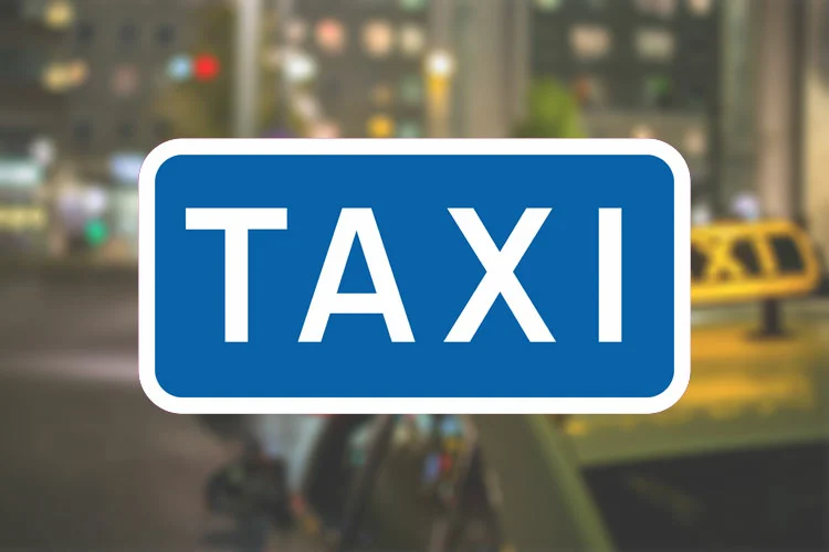 Seri Q Sign E32-Taxiholdeplads