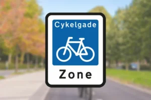 Seri Q Sign E47-Cykelgade