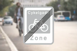 Seri Q Sign E48-Ophør-af-cykelgade