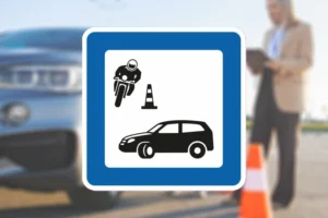 Seri Q Sign M145-Køreskole-–-Køreteknisk-anlæg