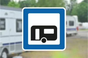 Seri Q Sign M31-1-Campingplads-alene-for-campingvogne