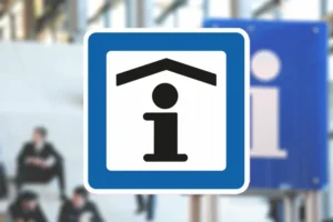 Seri Q Sign M61-1-Information-–-indendørs
