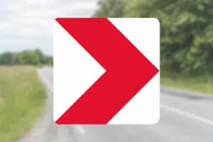 Seri Q Sign O41-1-1-Retningspil-H