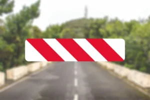 Seri Q Sign O43-1-Spærrebom