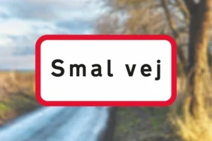 Seri Q Sign UA43-1-Smal-vej