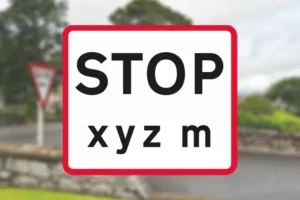 Seri Q Sign UB11-1-Forvarsling-af-stop