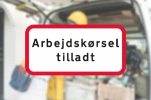 Seri Q Sign UC20-8-Arbejdskørsel-tilladt