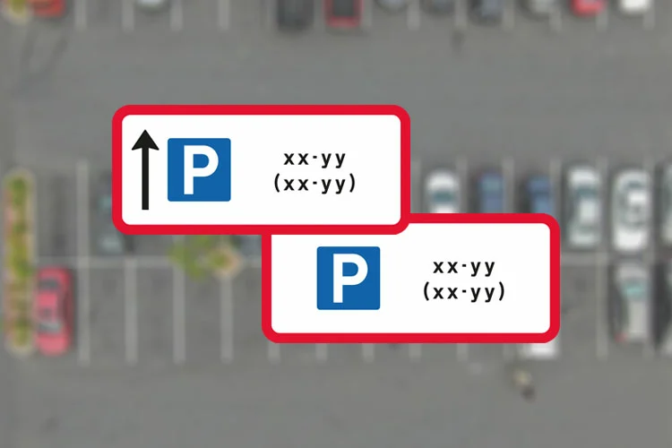 Seri Q Sign UC33-1-2-Tudsrum-for-begrænset-parkering