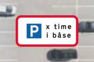 Seri Q Sign UC33-Parkering-x-time